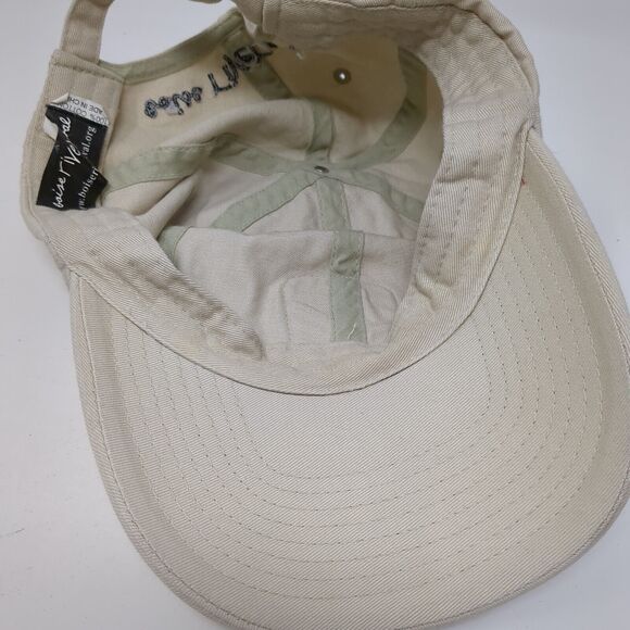 Boise River Festival Patch Slideback Hat Tan One Size Adjustable 6 Panel - Picture 6 of 8